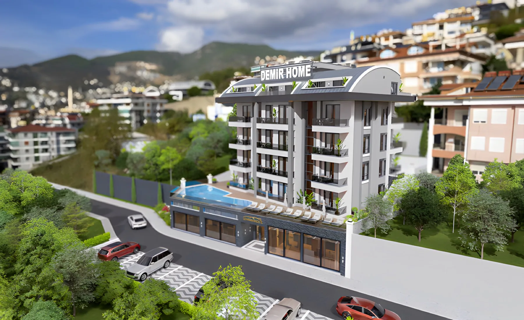 Demir Home Hasbahçe proje mimarisi görseli