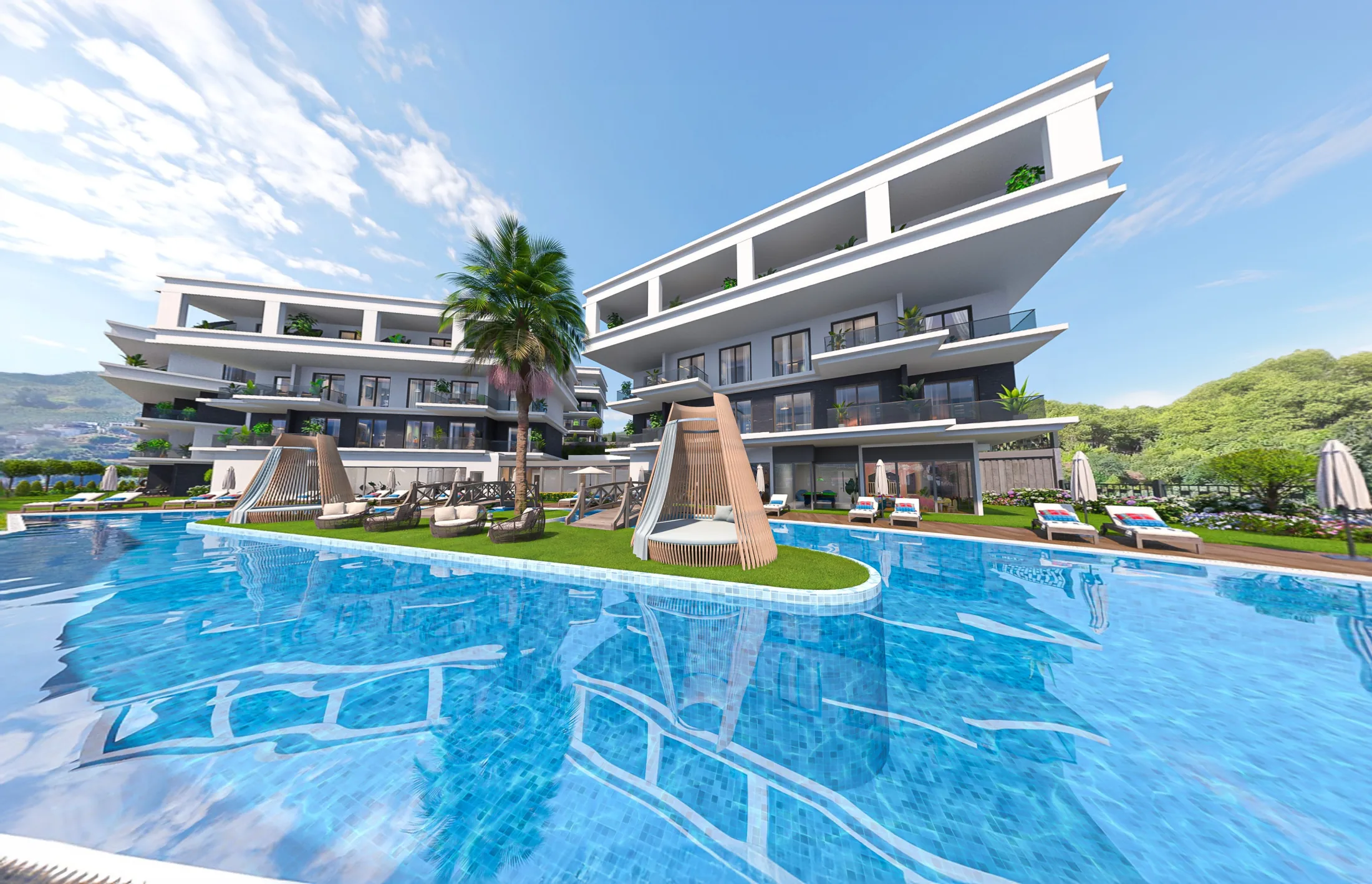 Lake Terrace Village mimari proje görseli